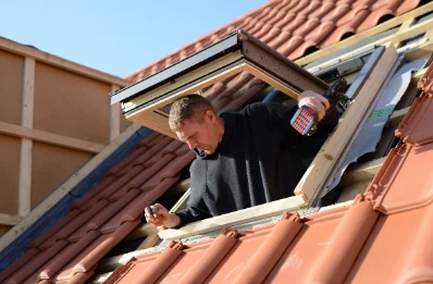 Pose de fenêtres de toit Velux à Denney